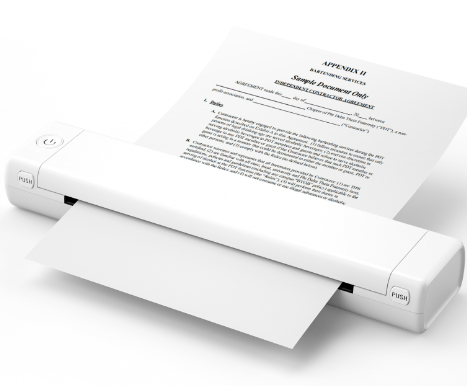 Portable Wireless A4 Thermal Printer (Single Unit) - portable A4 printer
